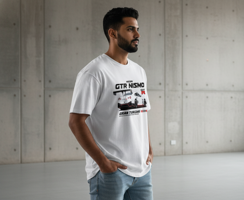 Nissan GTR Nismo Blueprint Oversized Tee