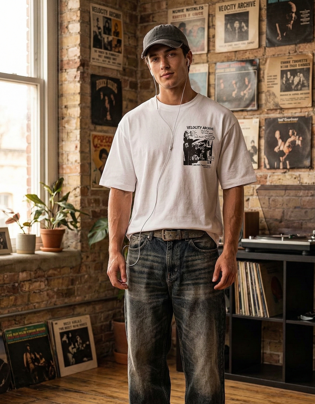 Velocity Archive Heavyweight Oversized Tee