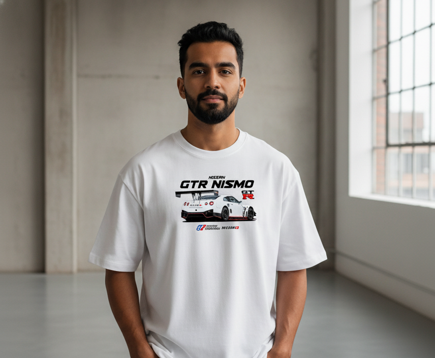 Nissan GTR Nismo Blueprint Oversized Tee