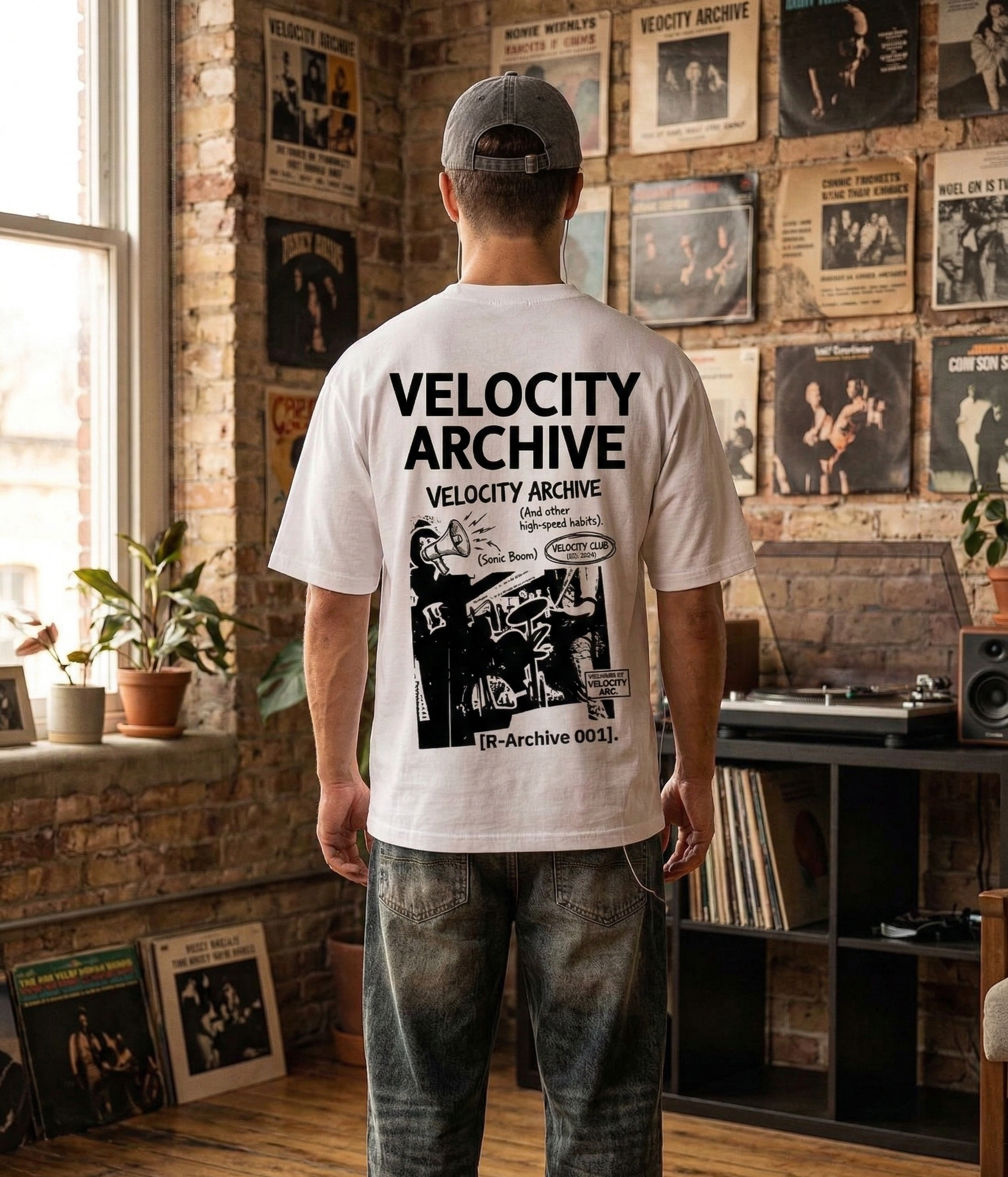 Velocity Archive Heavyweight Oversized Tee