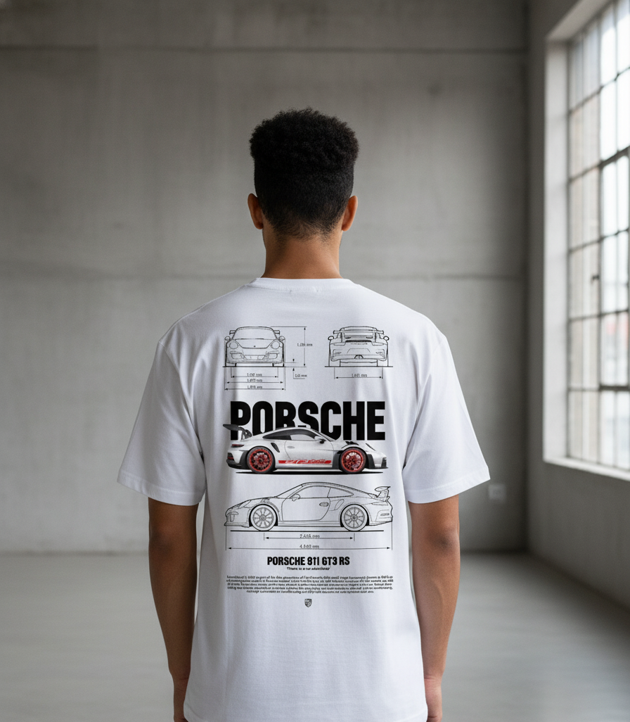 Porsche 911 GT3 RS Blueprint Tee