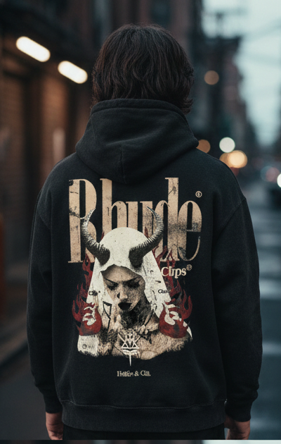 Devil Unisex Oversized Hoodie